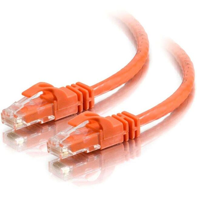 C2G-7ft Cat6 Snagless Crossover Unshielded (UTP) Network Patch Cable - Orange