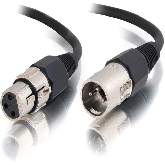 C2G 25ft Pro-Audio XLR Male to XLR Female Cable