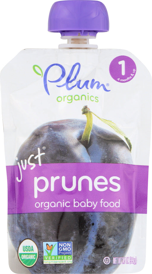 JUST&reg; Fruits (4+ months), a Stage 1 baby food line of fruit blends are perfect introducing solids or first foods to your budding eater. Using only organic ingredients, the blends are in a convenient, resealable pouch that's perfect for flexible portions.