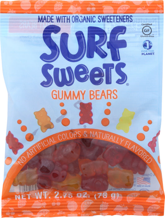 SURF SWEETS: Gummy Bears, 2.75 oz