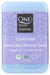 The Dead Sea's rich mineral salts deeply cleanse and tone while restoring the skin's natural PH. This unique soap combines pure Dead Sea salt, argan oil, shea butter and lavender petals in a natural vegetable base. Triple milled* right at the source &mdash; The Dead Sea. Absolutely nothing artificial. Scented with lavender essential oil.
*Triple milling creates a higher quality, longer lasting bar.