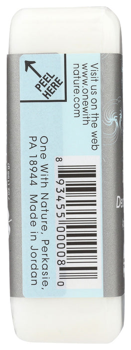 ONE WITH NATURE: Dead Sea Salt Minerals Soap Bar, 7 oz