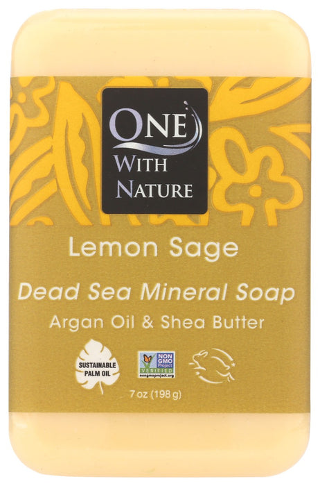 The Dead Sea's rich mineral salts deeply cleanse and tone while restoring the skin's natural pH. This unique soap combines pure Dead Sea salt, argan oil, lemon peel oil and shea butter in a natural vegetable base. Triple milled* right at the source ” The Dead Sea. Absolutely nothing artificial.