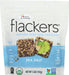 DOCTOR IN THE KITCHEN: Flackers Flax Seed Crackers Sea Salt, 5 oz - No Brand For Less 