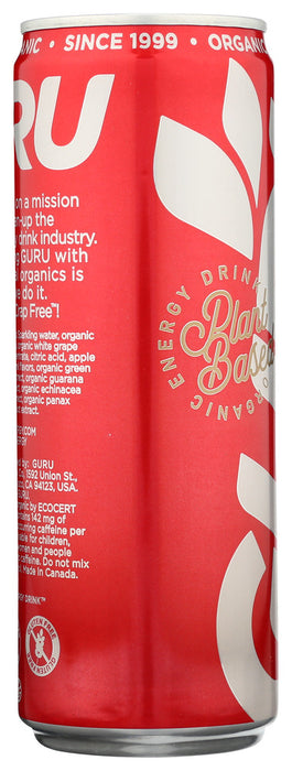 GURU: Organic Energy Drink, 12 Oz