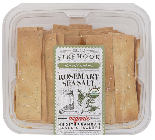 Bold rosemary pairs with a sprinkling of sea salt for a classic with runny cheeses or chicken soup