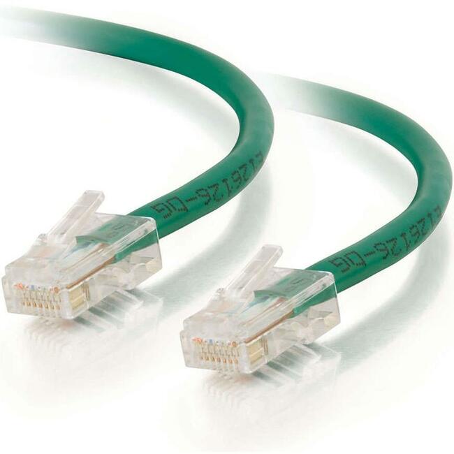 C2G-7ft Cat6 Non-Booted Unshielded (UTP) Network Patch Cable - Green