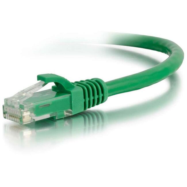 C2G-2ft Cat6 Snagless Unshielded (UTP) Network Patch Cable - Green