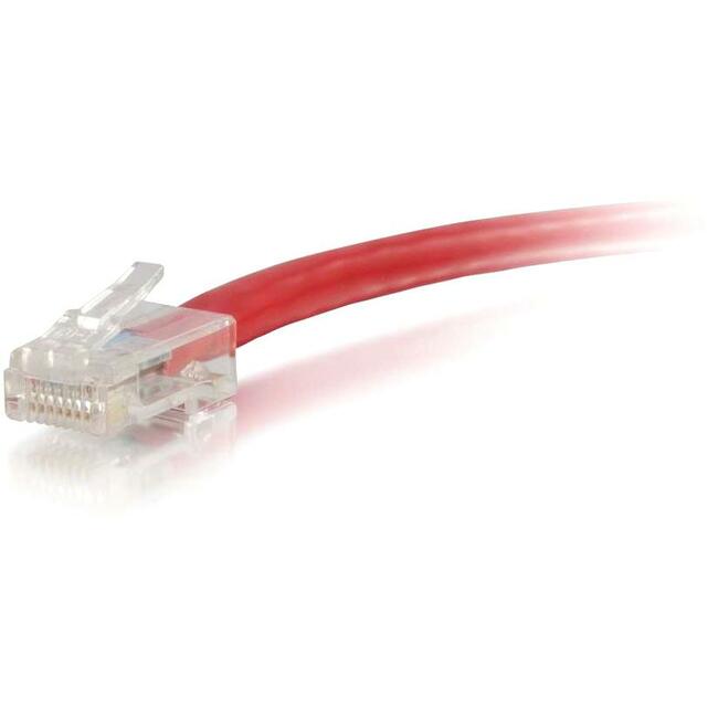 C2G-6ft Cat6 Non-Booted Unshielded (UTP) Network Patch Cable - Red