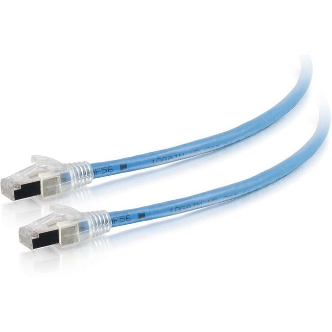 C2G 50ft HDBaseT Certified Cat6a Cable - Non-Continuous Shielding - CMP Plenum