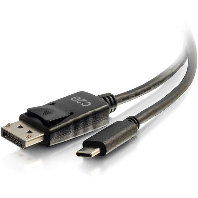 C2G 6ft USB C to DisplayPort 4K Cable Black