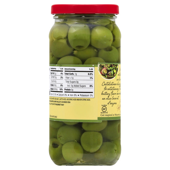 MEZZETTA: Olive Castelvetrano Pitted, 8 oz