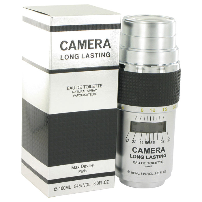 CAMERA LONG LASTING by Max Deville Eau De Toilette Spray 3.4 oz for Men