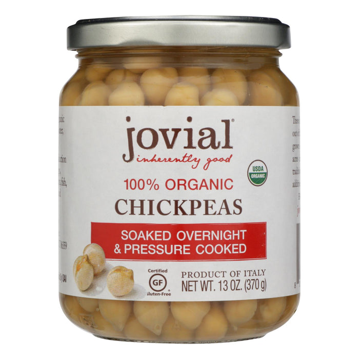 Jovial - Organic Chickpeas - Case Of 6 - 13 Oz.