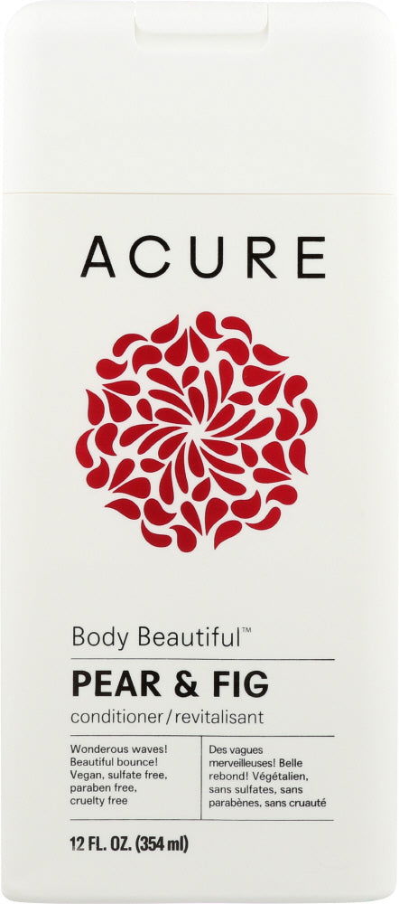 ACURE: Body Beautiful Conditioner Pear & Fig, 12 fl oz - No Brand For Less 