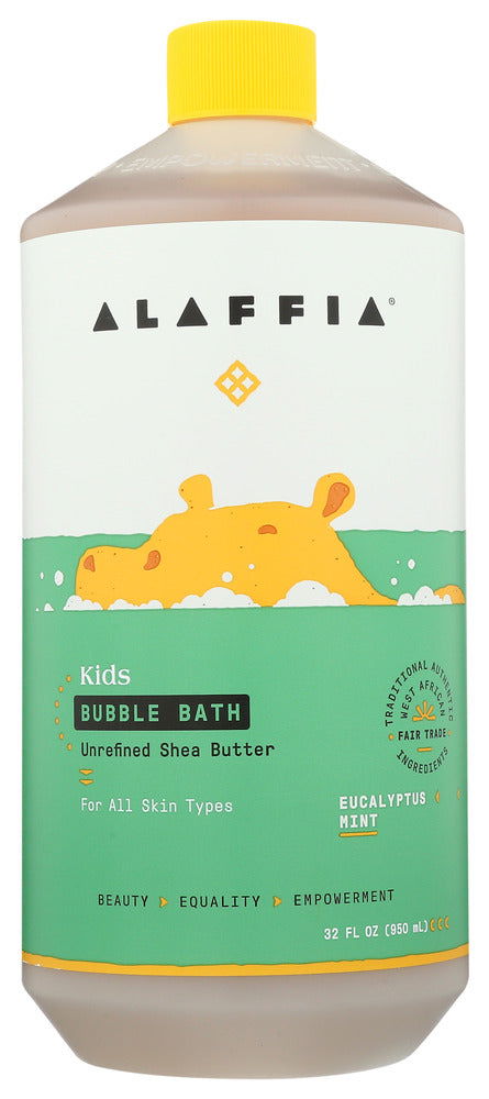 ALAFFIA: Bath Bubble Shea Euclyp M, 32 FO - No Brand For Less 