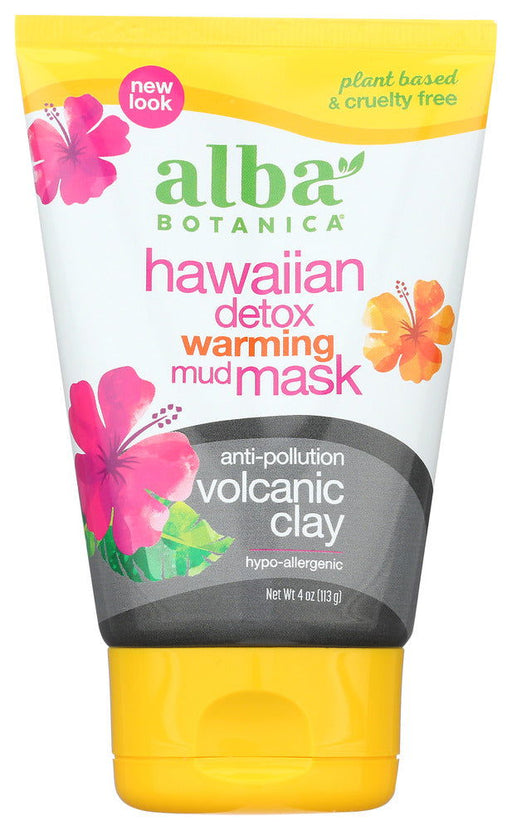 ALBA BOTANICA: Mask Hi Detox Warming Mud, 4 oz - No Brand For Less 