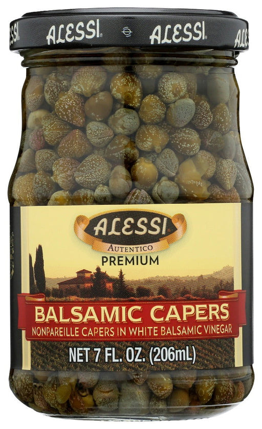 ALESSI: Balsamic Capers Nonpareilles, 7 oz - No Brand For Less 