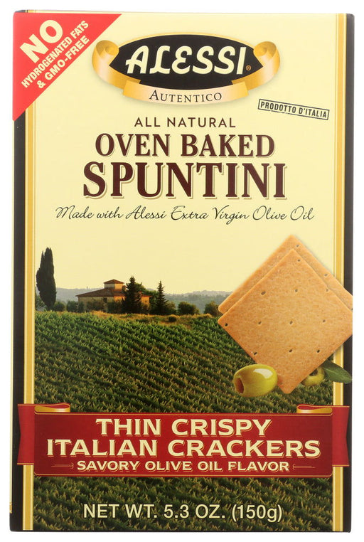 ALESSI: Italian Spuntini Crackers, 5.3 oz - No Brand For Less 