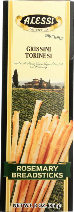 ALESSI: Rosemary Breadsticks, 3 oz - No Brand For Less 