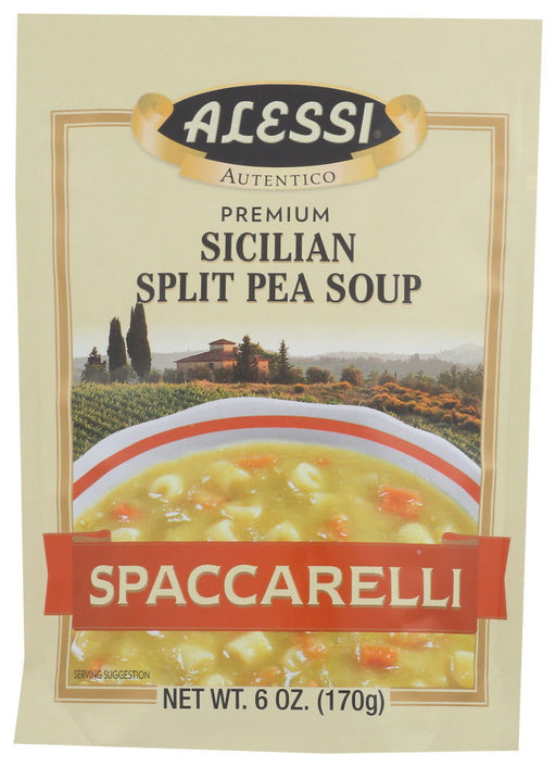 ALESSI: Sicilian Split Pea Soup, 6 oz - No Brand For Less 