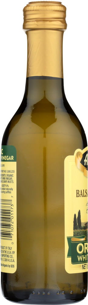 ALESSI: Vinegar Balsamic Wht Org, 8.5 oz - No Brand For Less 