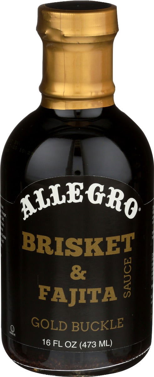 ALLEGRO: Gold Buckle Brisket Fajita Sauce, 16 oz - No Brand For Less 