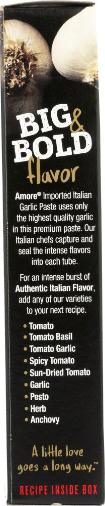 AMORE: Paste Tube Garlic, 3.2 oz - No Brand For Less 