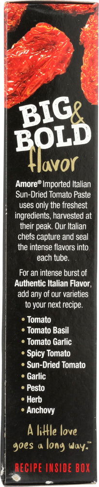 AMORE: Paste Tube Sundried Tomato,  2.8 oz - No Brand For Less 