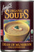 AMY'S: Organic Soup Semi-Condensed Cream of Mushroom, 14.1 oz - No Brand For Less 