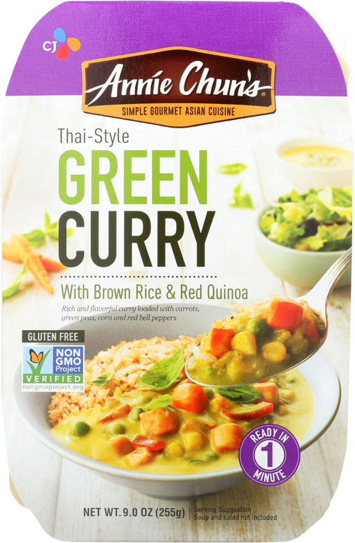 ANNIE CHUNS: Entree Thai-Style Green Curry, 9 oz - No Brand For Less 