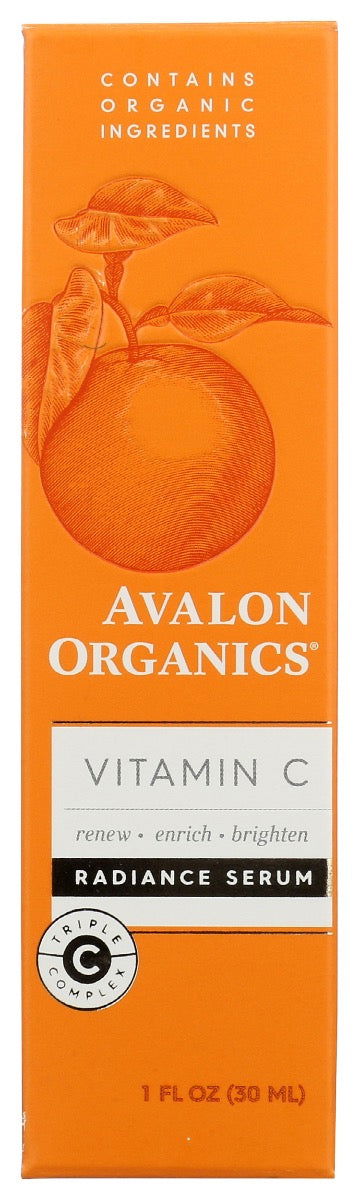 AVALON ORGANICS: Serum Radiance Vitamin C, 1 oz - No Brand For Less 