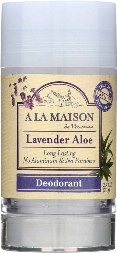 A LA MAISON DE PROVENCE: Deodorant Lavender Aloe, 2.4 oz - No Brand For Less 