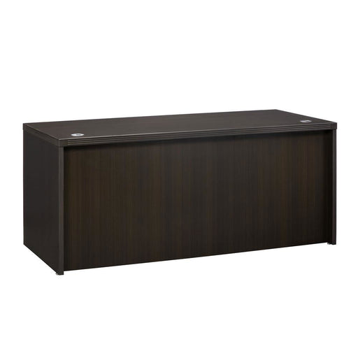 Aberdeen 66" Rectangular Desk, Mocha - No Brand For Less 