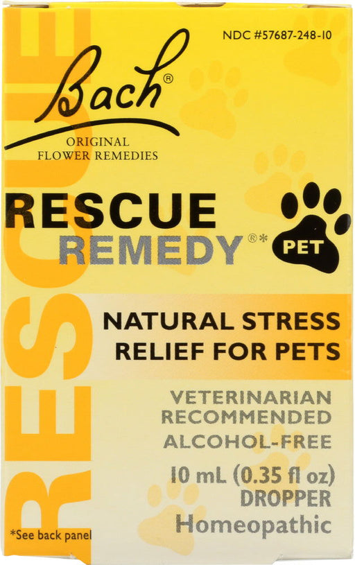 BACH: Flower Remedies Pet Rescue Remedy, 0.35 oz - No Brand For Less 