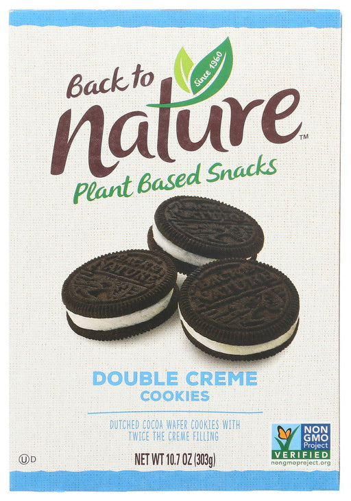 BACK TO NATURE: Cookie Double Classic Creme, 10.7 oz - No Brand For Less 