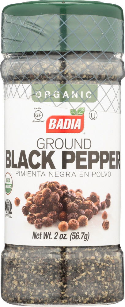 BADIA: Black Pepper Ground, 2 oz - No Brand For Less 