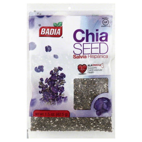 BADIA: Chia Seed, 1.5 oz - No Brand For Less 