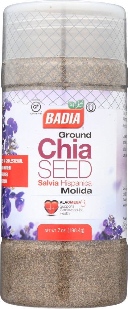 BADIA: Chia Seed Ground Organic, 7 oz - No Brand For Less 