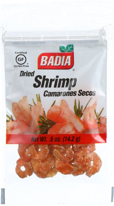 BADIA: Dried Shrimp, 0.5 Oz - No Brand For Less 