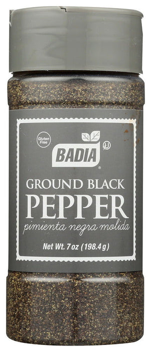 BADIA: Ground Black Pepper, 7 Oz - No Brand For Less 