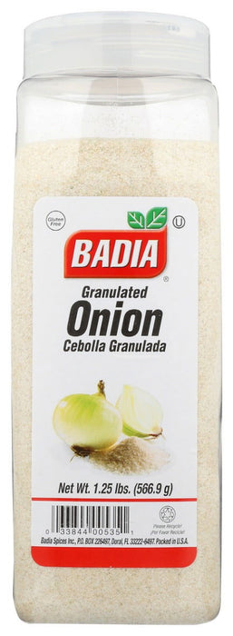 BADIA: Onion Granulated, 20 oz - No Brand For Less 