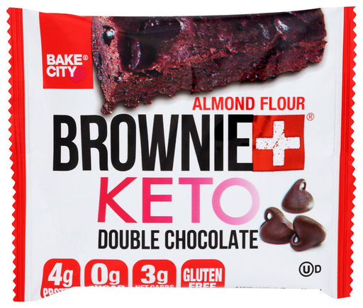 BAKE CITY USA: Brownie Keto, 1.2 oz - No Brand For Less 