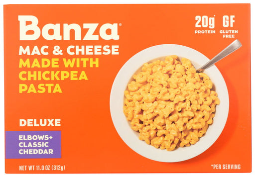 BANZA: Deluxe Cheddar Mac And Cheese, 11 oz - No Brand For Less 