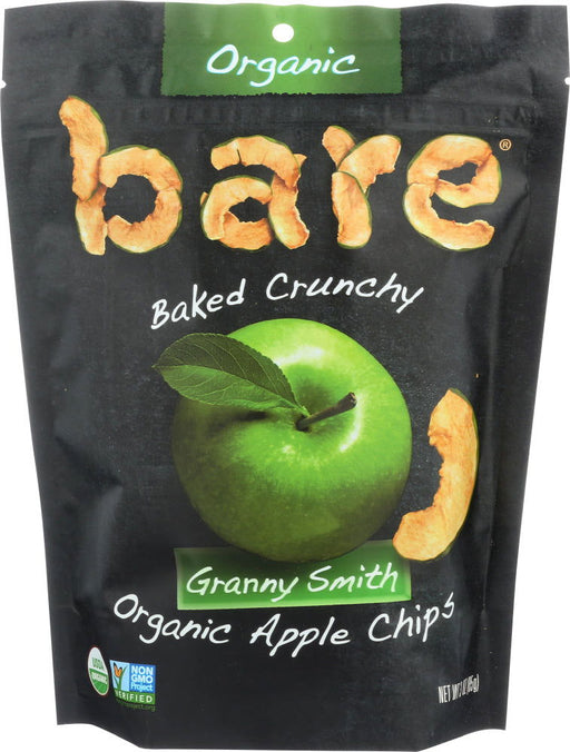 BARE: Organic Crunchy Apple Chips Granny Smith, 3 oz - No Brand For Less 