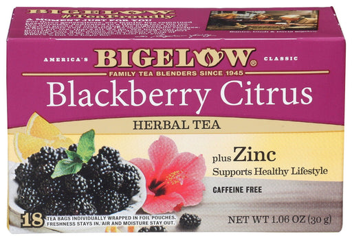 BIGELOW: Blackberry Citrus Tea, 1.06 oz - No Brand For Less 