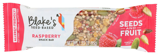 BLAKES SEED BASED: Raspberry Snack Bar, 1.23 oz - No Brand For Less 