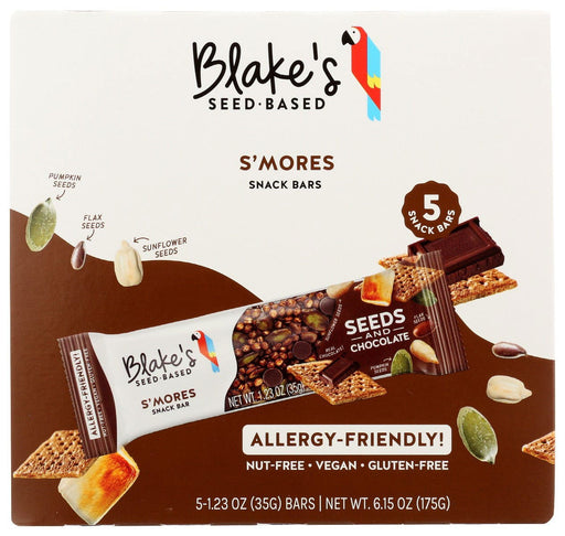 BLAKES SEED BASED: Smores Snack Bars 5Ct, 6.15 oz - No Brand For Less 