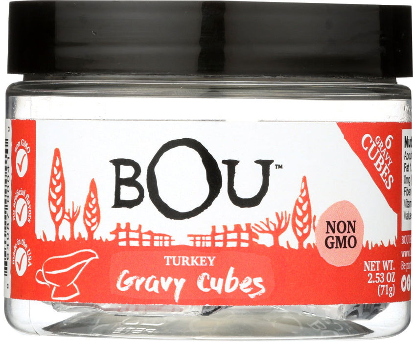 BOU BRANDS: Turkey Gravy Cubes, 2.53 oz - No Brand For Less 