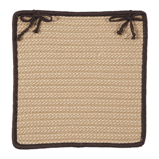 Boat House - Brown Chair Pad (single) - No Brand For Less 